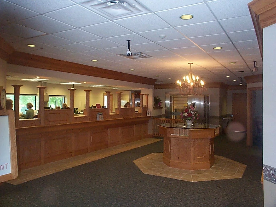 Star Inc. | design + build contractor projects | Farmers Savings Bank interior
